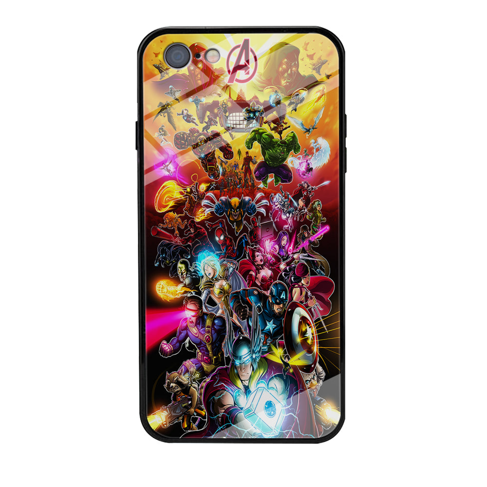 Marvel Avengers Alliance Assemble iPhone 6 Plus | 6s Plus Case-Phone Case-Tempered Glass Case-Altracase