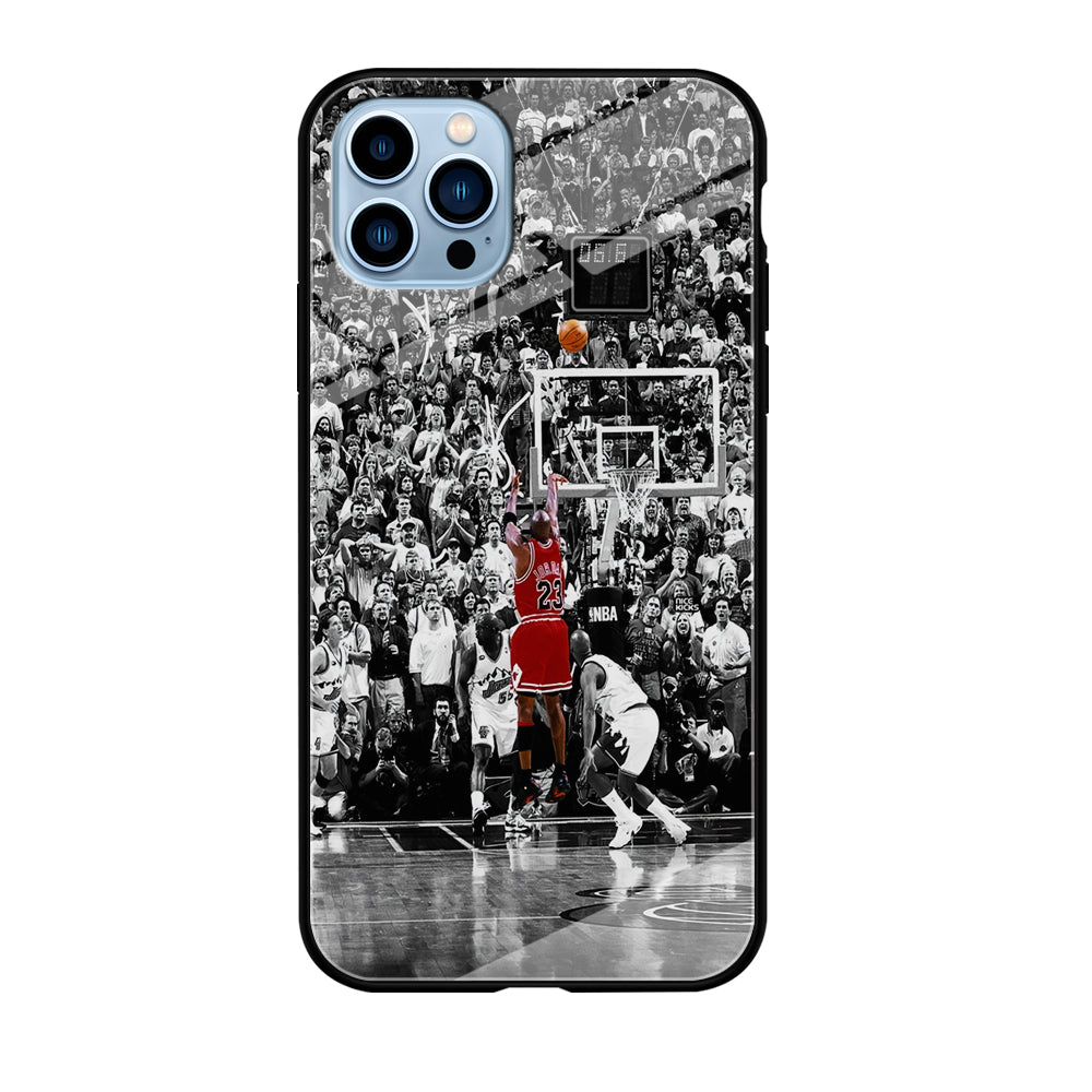 Michael Jordan Jump Shot iPhone 12 Pro Max Case-Phone Case-Tempered Glass Case-Altracase