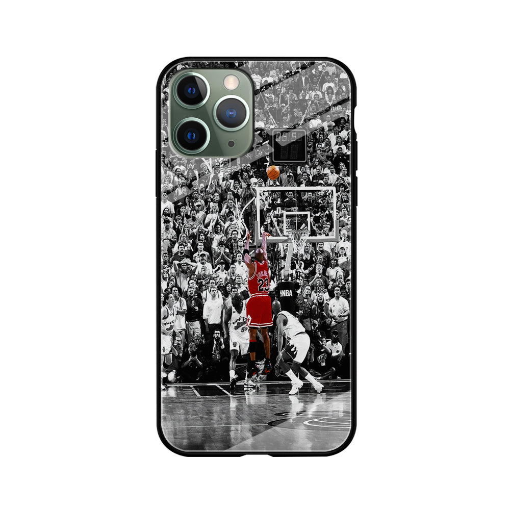 Michael Jordan Jump Shot iPhone 11 Pro Max Case-Phone Case-Tempered Glass Case-Altracase