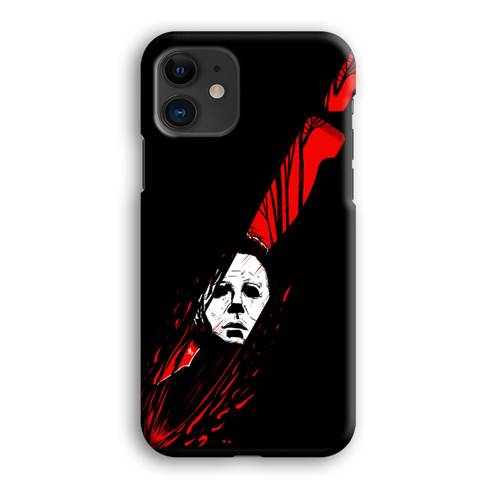 Michael Myers Knife Blood iPhone 12 Mini Case-Phone Case-3D Case-Altracase