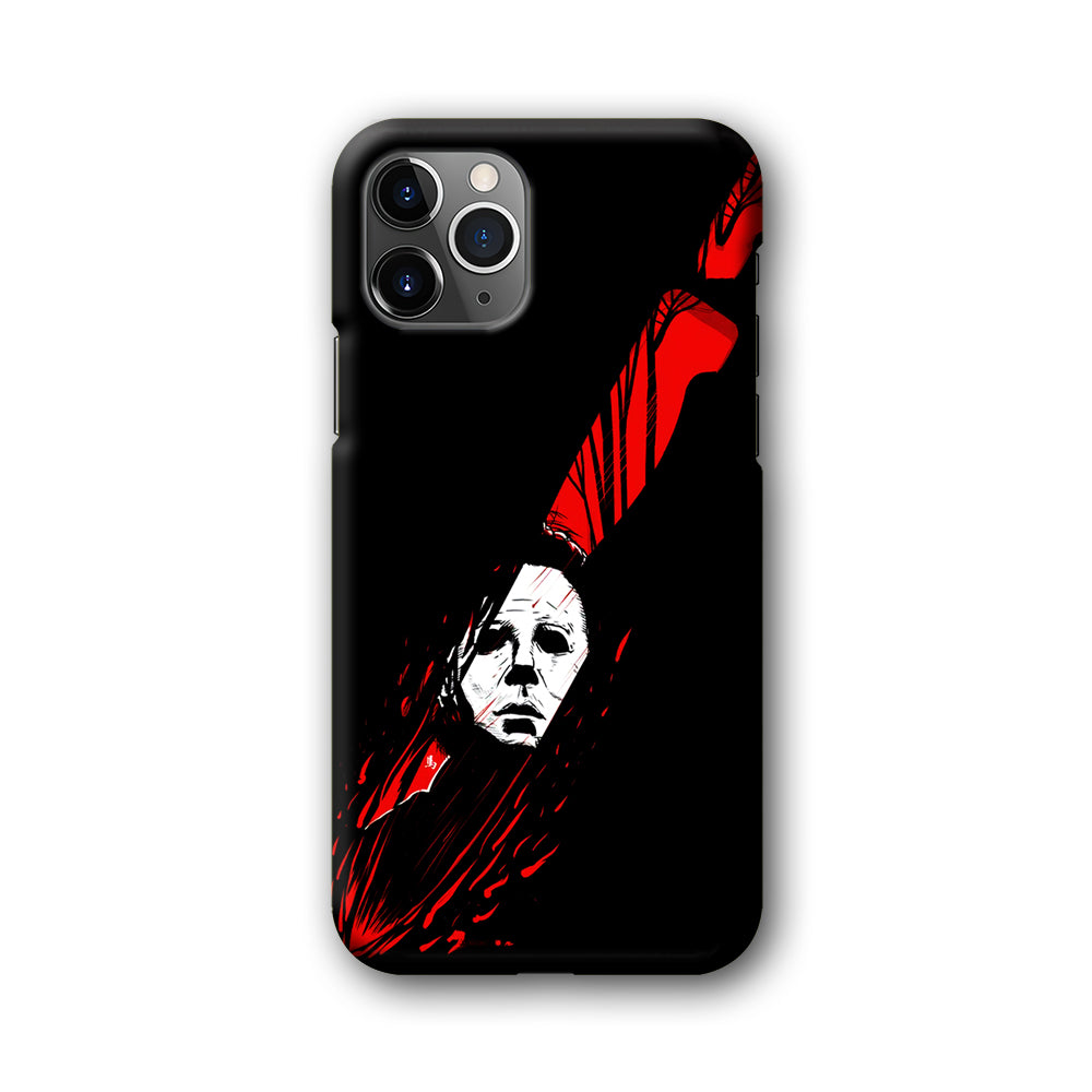 Michael Myers Knife Blood iPhone 11 Pro Max Case-Phone Case-3D Case-Altracase