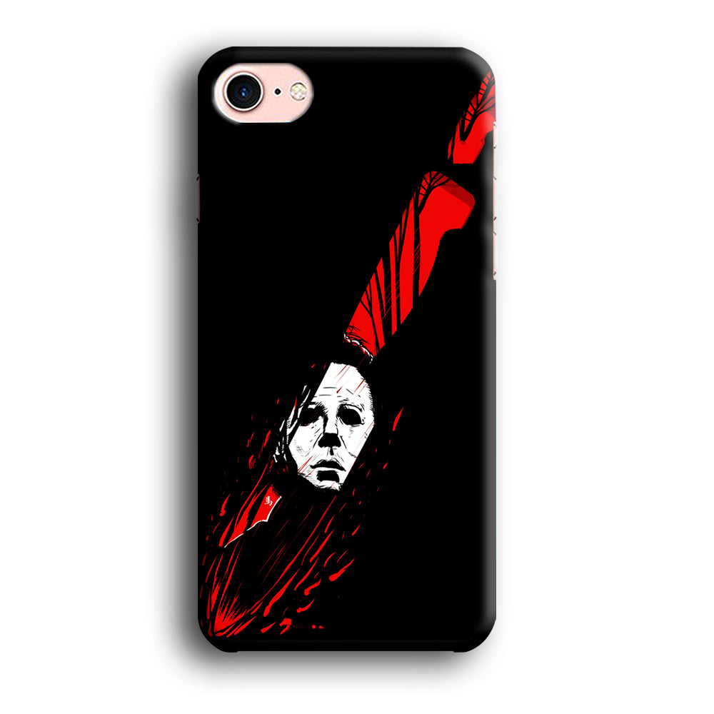 Michael Myers Knife Blood iPhone 7 Case-Phone Case-3D Case-Altracase