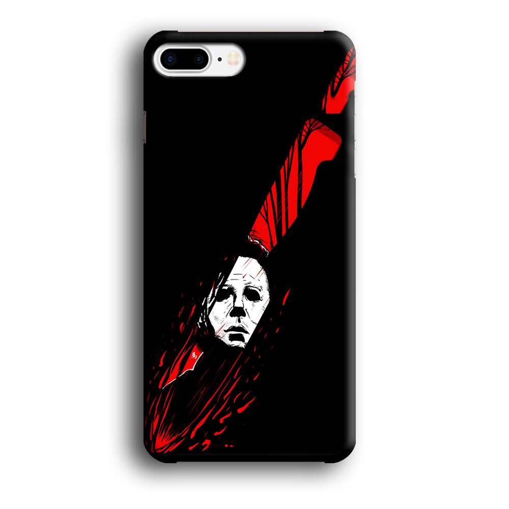 Michael Myers Knife Blood iPhone 7 Plus Case-Phone Case-3D Case-Altracase