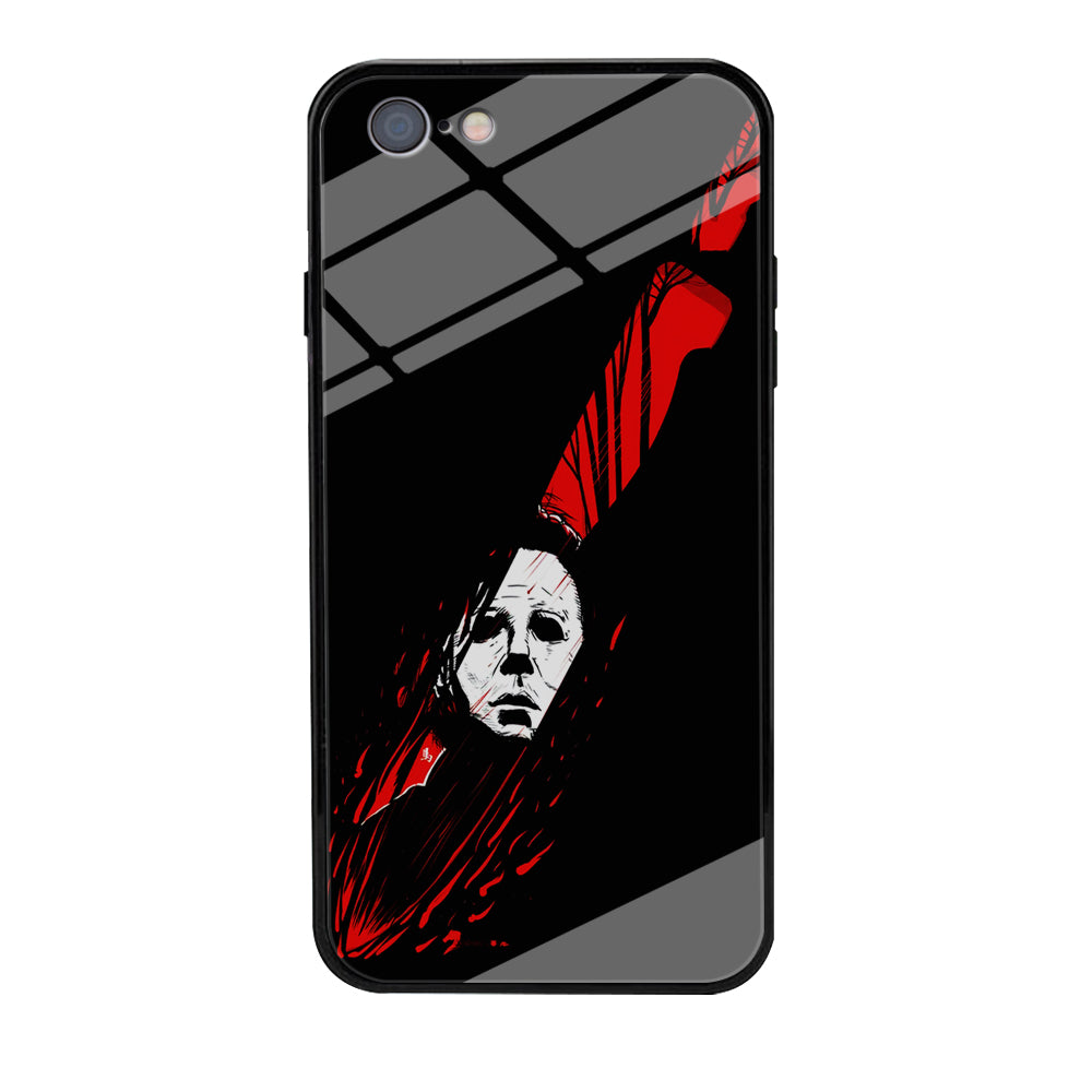 Michael Myers Knife Blood iPhone 6 Plus | 6s Plus Case-Phone Case-Tempered Glass Case-Altracase
