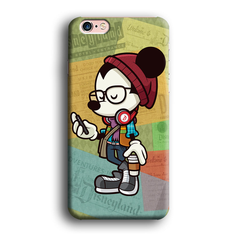 Mickey Mouse Hipster Style iPhone 6 | 6s Case-Phone Case-3D Case-Altracase