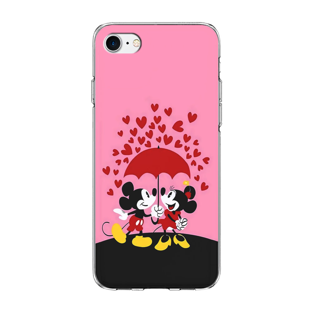 Mickey and Minnie Mouse iPhone 7 Case-Phone Case-Clear Soft Case-Altracase