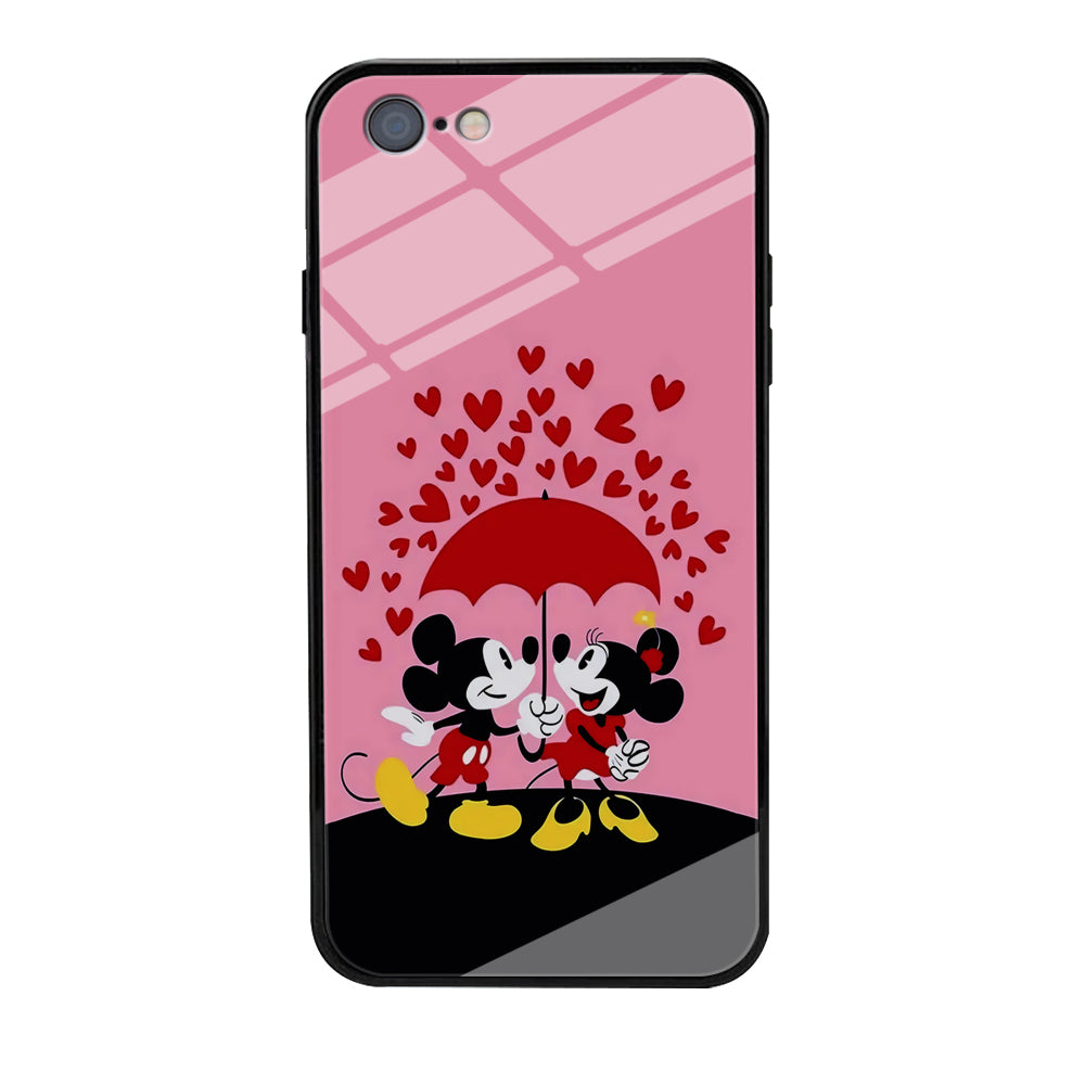 Mickey and Minnie Mouse iPhone 6 | 6s Case-Phone Case-Tempered Glass Case-Altracase