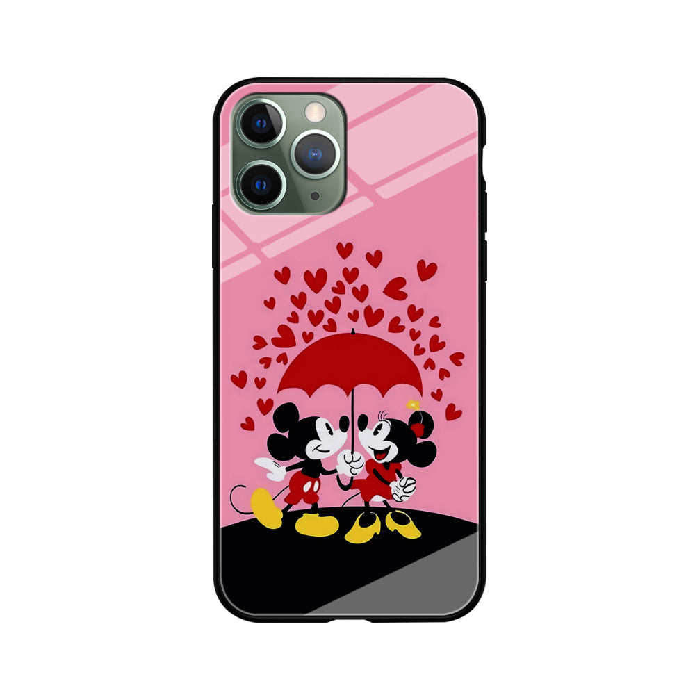 Mickey and Minnie Mouse iPhone 11 Pro Max Case-Phone Case-Tempered Glass Case-Altracase