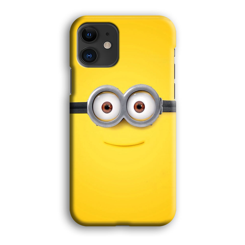 Minion Smiley Face iPhone 12 Case-Phone Case-3D Case-Altracase