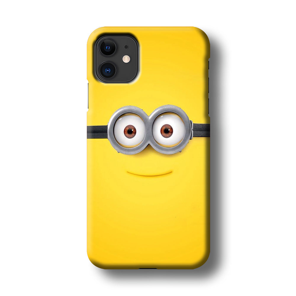 Minion Smiley Face iPhone 11 Case-Phone Case-3D Case-Altracase