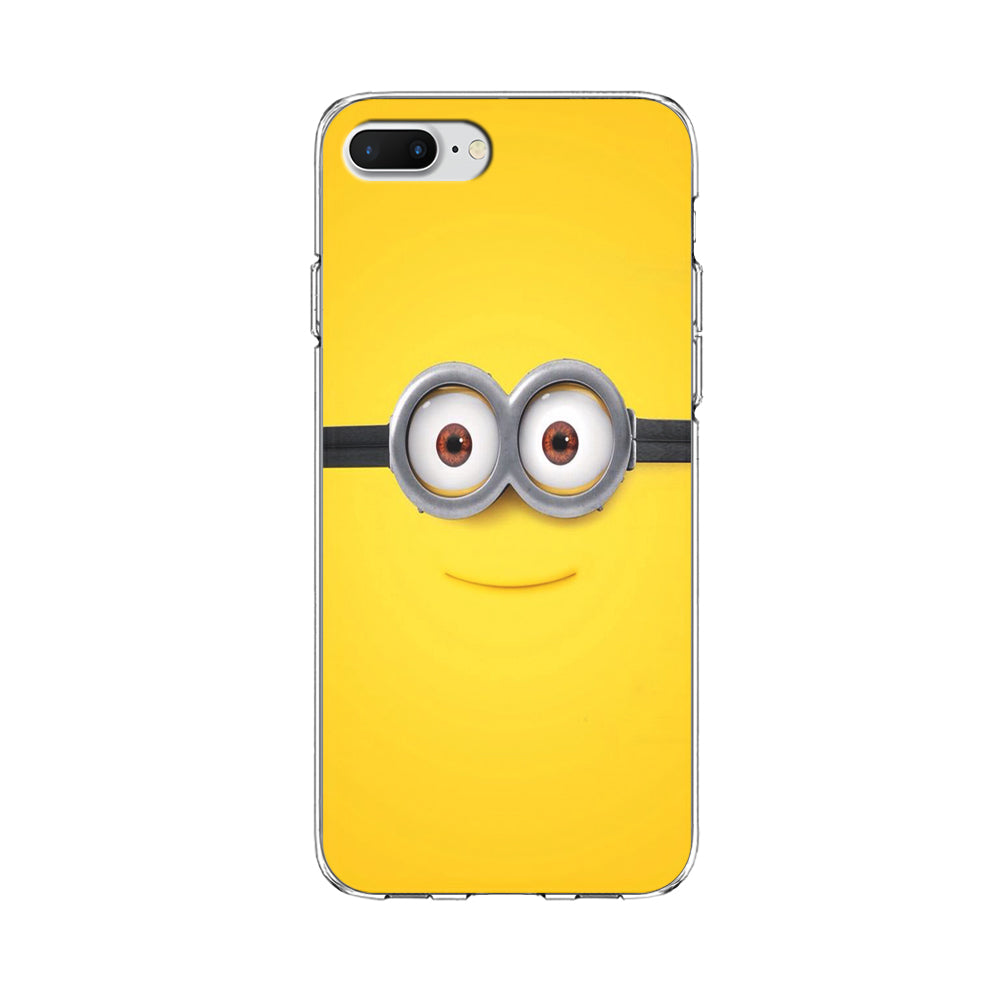 Minion Smiley Face iPhone 8 Plus Case-Phone Case-Clear Soft Case-Altracase