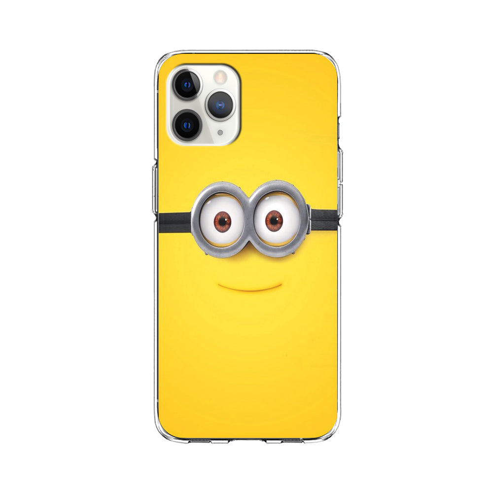Minion Smiley Face iPhone 11 Pro Max Case-Phone Case-Clear Soft Case-Altracase