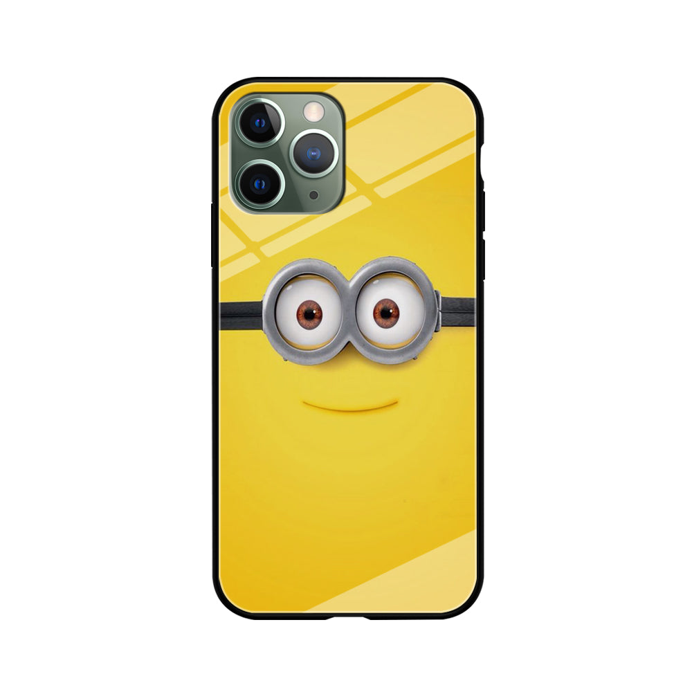 Minion Smiley Face iPhone 11 Pro Max Case-Phone Case-Tempered Glass Case-Altracase