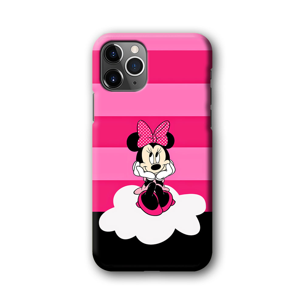 Minnie Mouse Pink Stripe iPhone 11 Pro Max Case-Phone Case-3D Case-Altracase