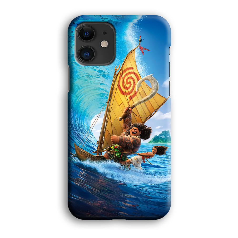 Moana Sailing on The Sea iPhone 12 Mini Case-Phone Case-3D Case-Altracase