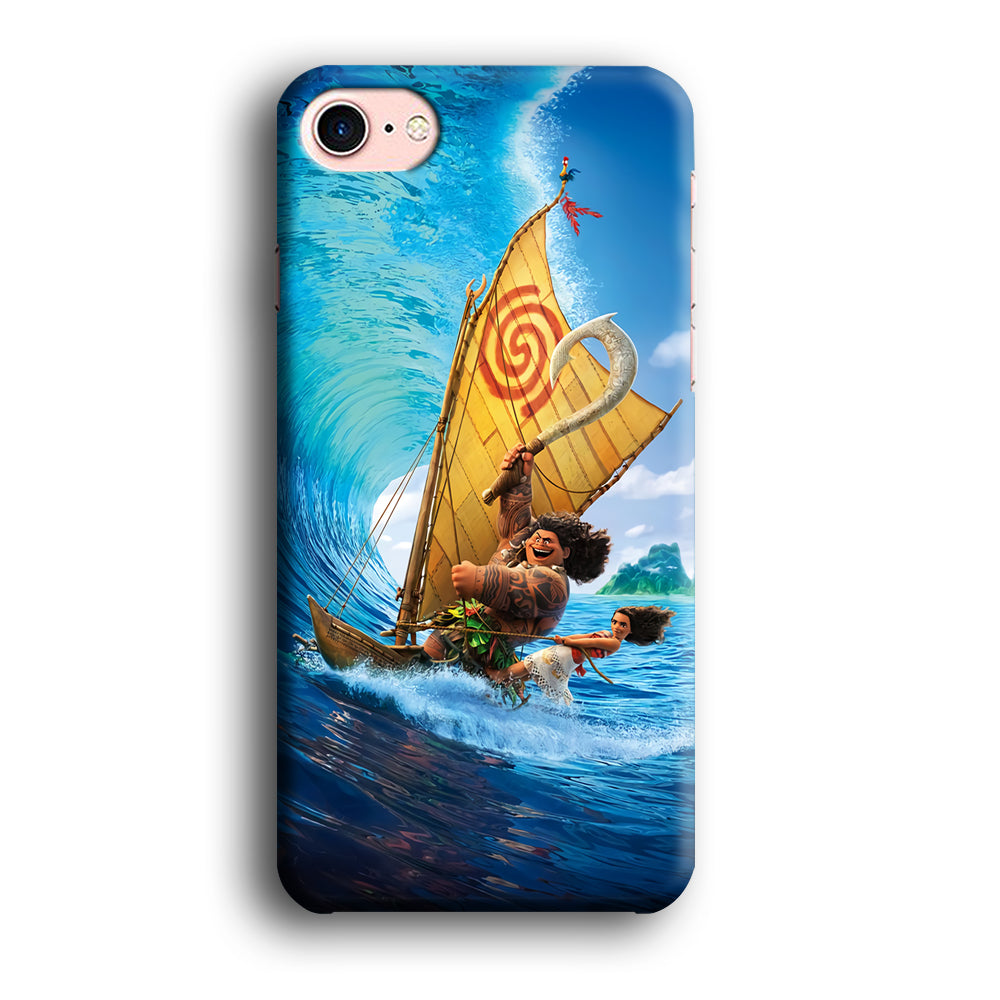 Moana Sailing on The Sea iPhone 7 Case-Phone Case-3D Case-Altracase