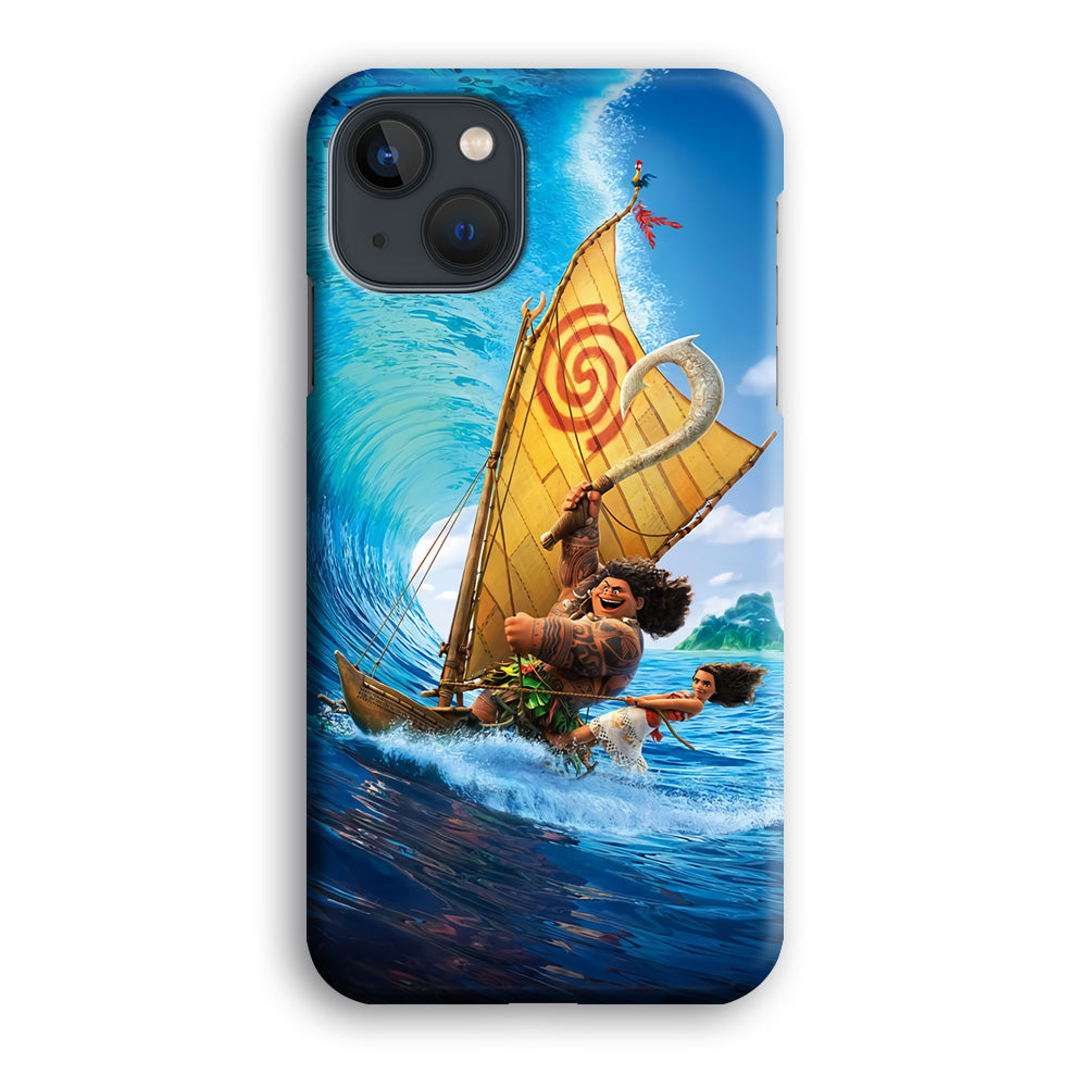 Moana Sailing on The Sea iPhone 13 Mini Case-Phone Case-3D Case-Altracase