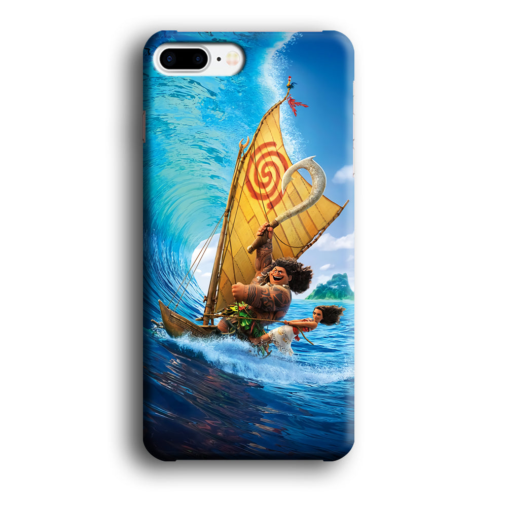 Moana Sailing on The Sea iPhone 8 Plus Case-Phone Case-3D Case-Altracase