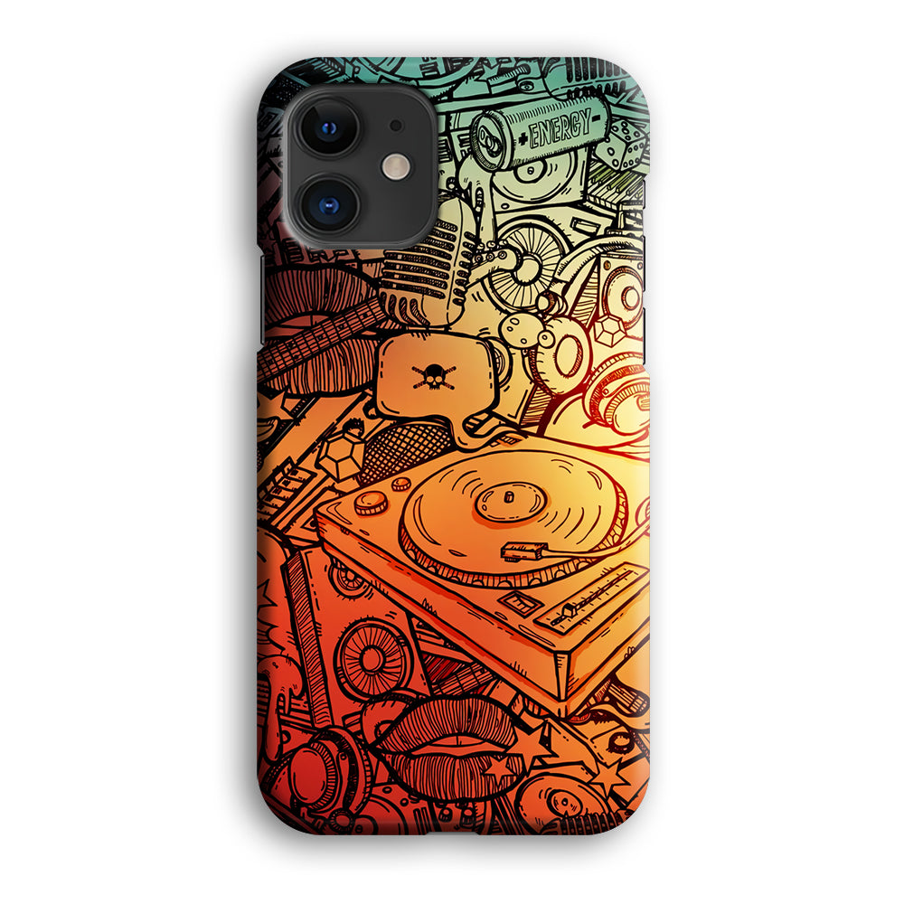 Music Graffiti Art iPhone 12 Mini Case-Phone Case-3D Case-Altracase