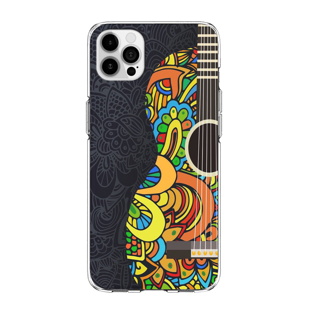 Music Guitar Art 001 iPhone 15 Pro Case-Phone Case-Clear Soft Case-Altracase