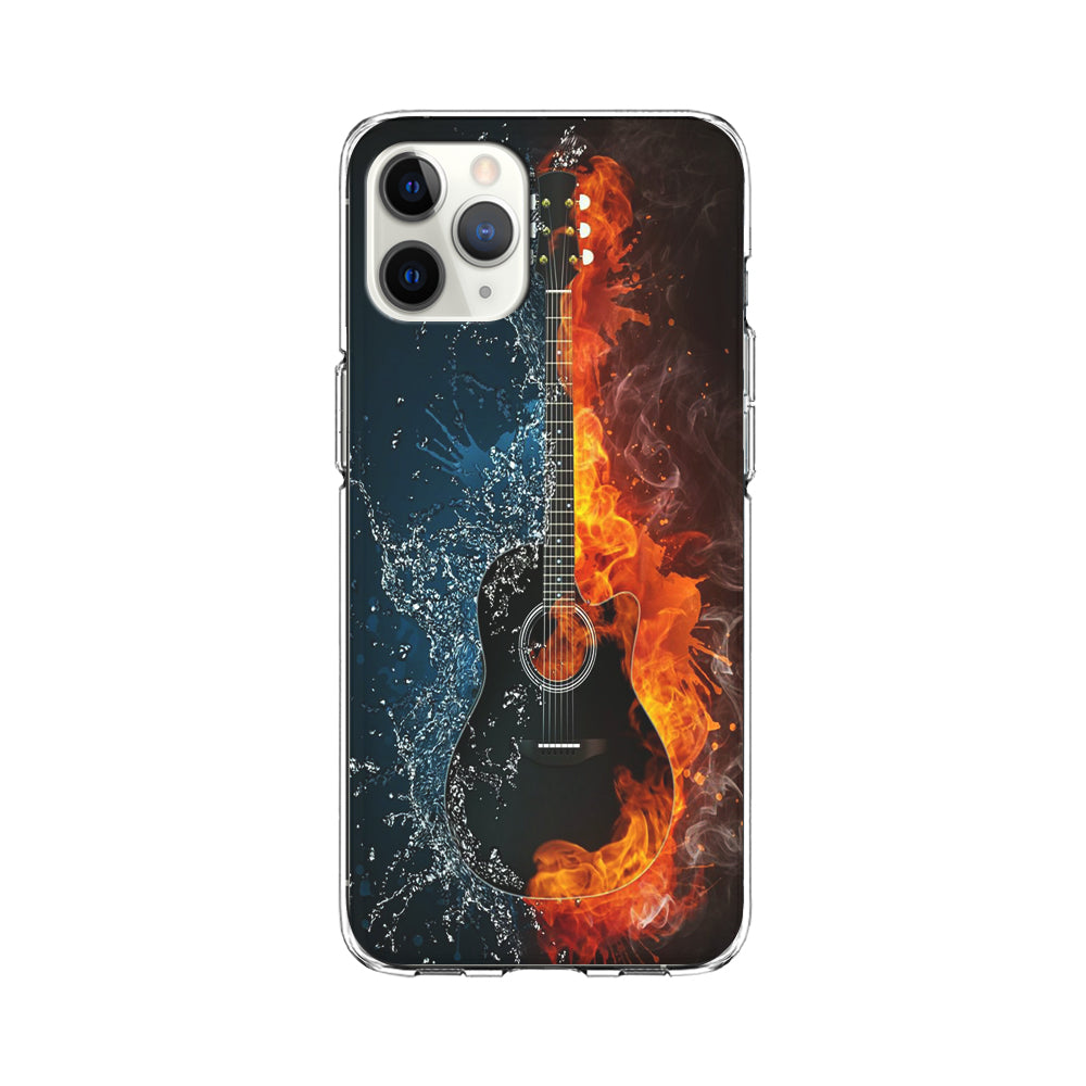 Music Guitar Art 002 iPhone 11 Pro Max Case-Phone Case-Clear Soft Case-Altracase