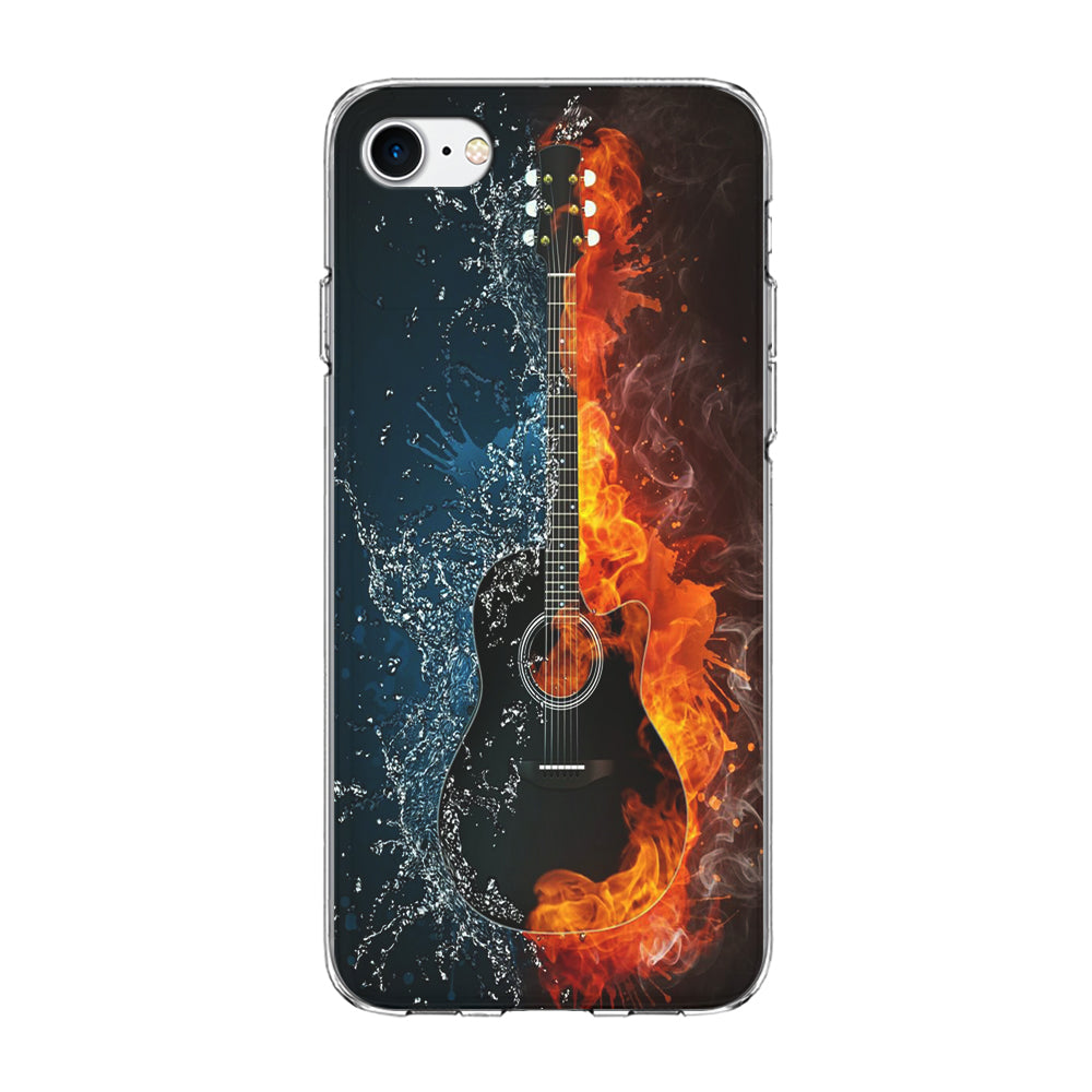 Music Guitar Art 002 iPhone 7 Case-Phone Case-Clear Soft Case-Altracase