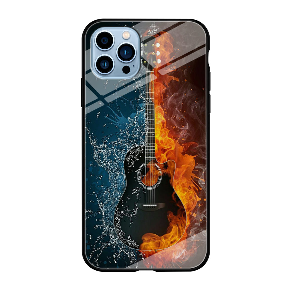 Music Guitar Art 002 iPhone 12 Pro Max Case-Phone Case-Tempered Glass Case-Altracase