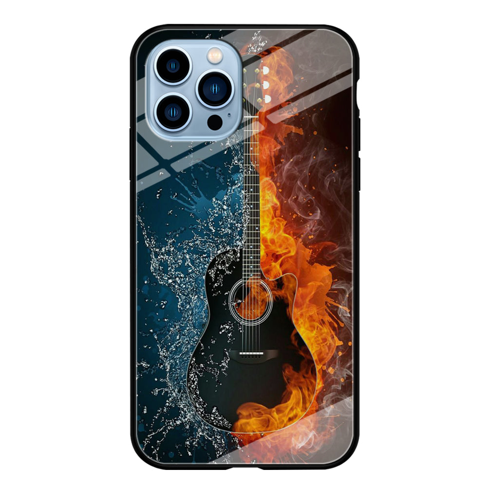 Music Guitar Art 002 iPhone 15 Pro Case-Phone Case-Tempered Glass Case-Altracase