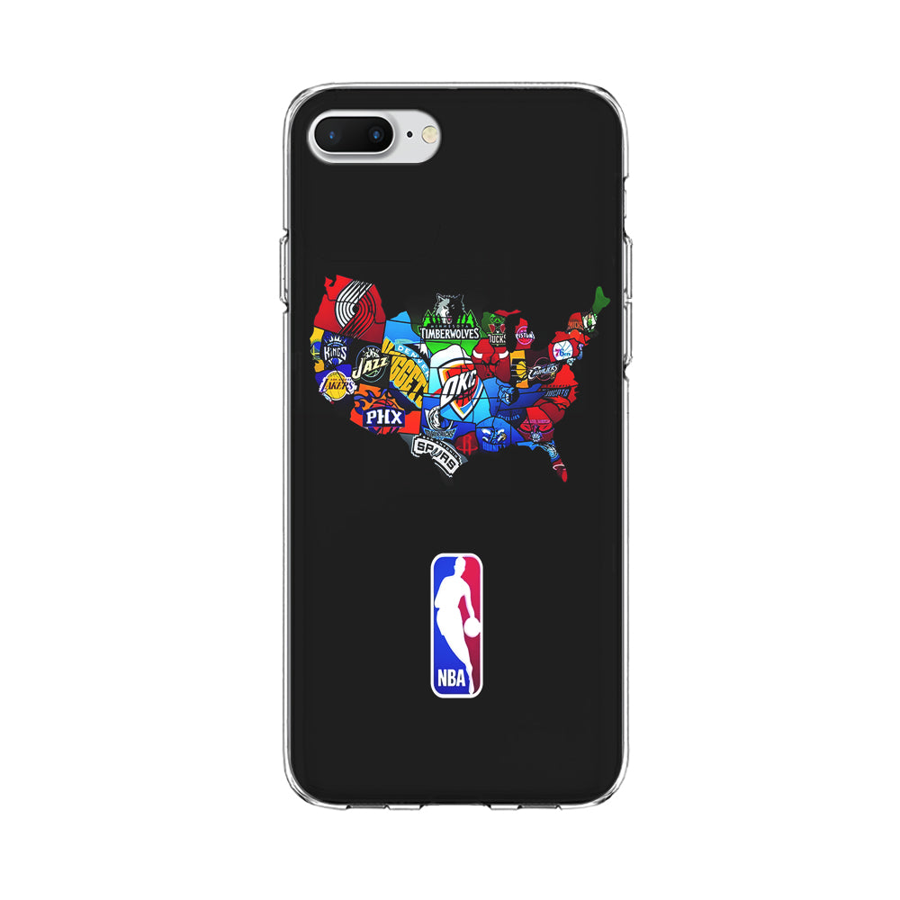 NBA Basketball iPhone 8 Plus Case-Phone Case-Clear Soft Case-Altracase