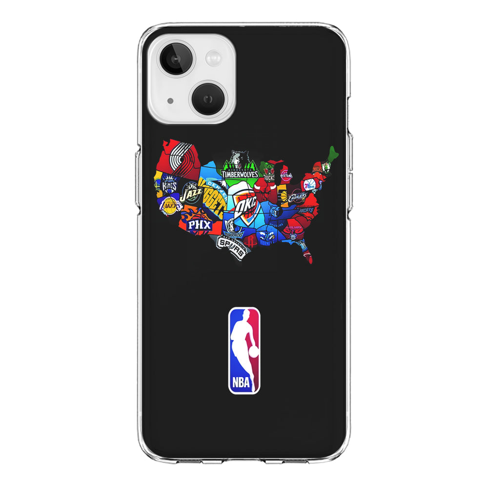 NBA Basketball iPhone 13 Mini Case-Phone Case-Clear Soft Case-Altracase