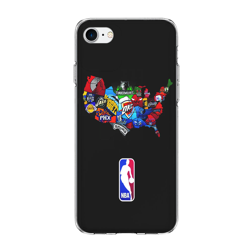 NBA Basketball iPhone 7 Case-Phone Case-Clear Soft Case-Altracase