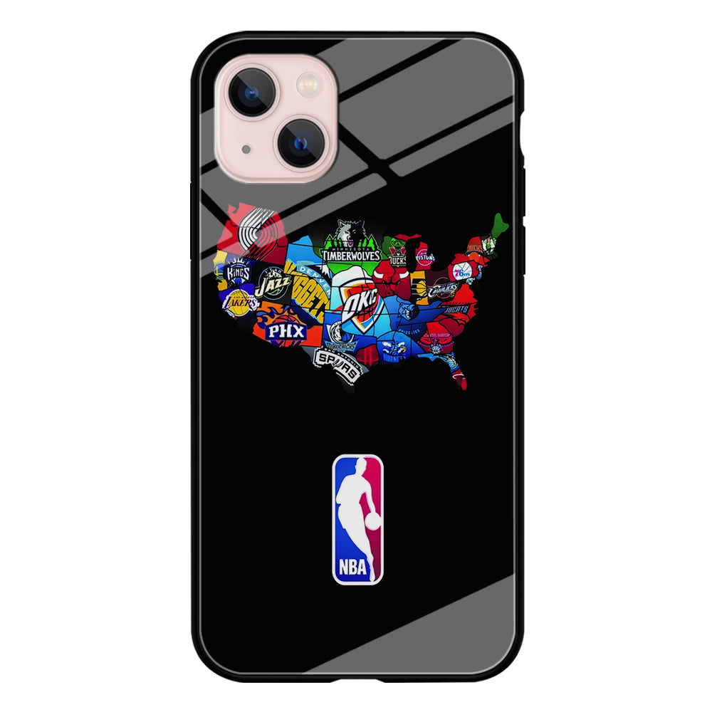 NBA Basketball iPhone 13 Mini Case-Phone Case-Tempered Glass Case-Altracase