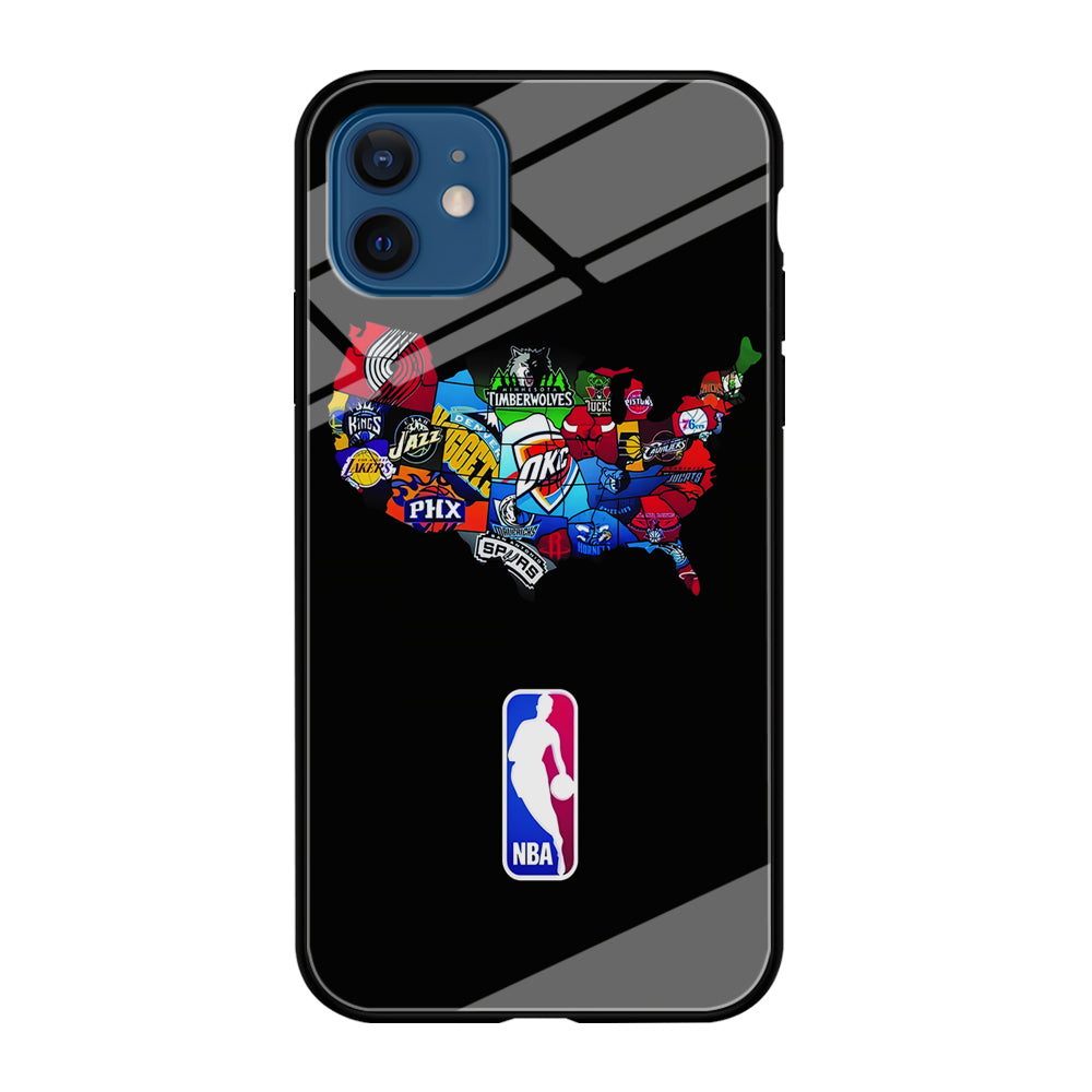 NBA Basketball iPhone 12 Case-Phone Case-Tempered Glass Case-Altracase