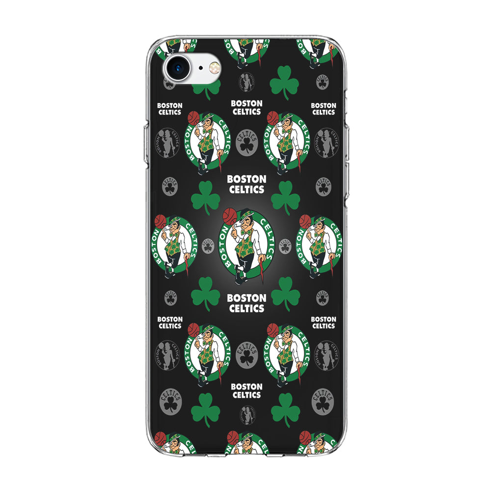 NBA Boston Celtic Basketball 001 iPhone 7 Case-Phone Case-Clear Soft Case-Altracase