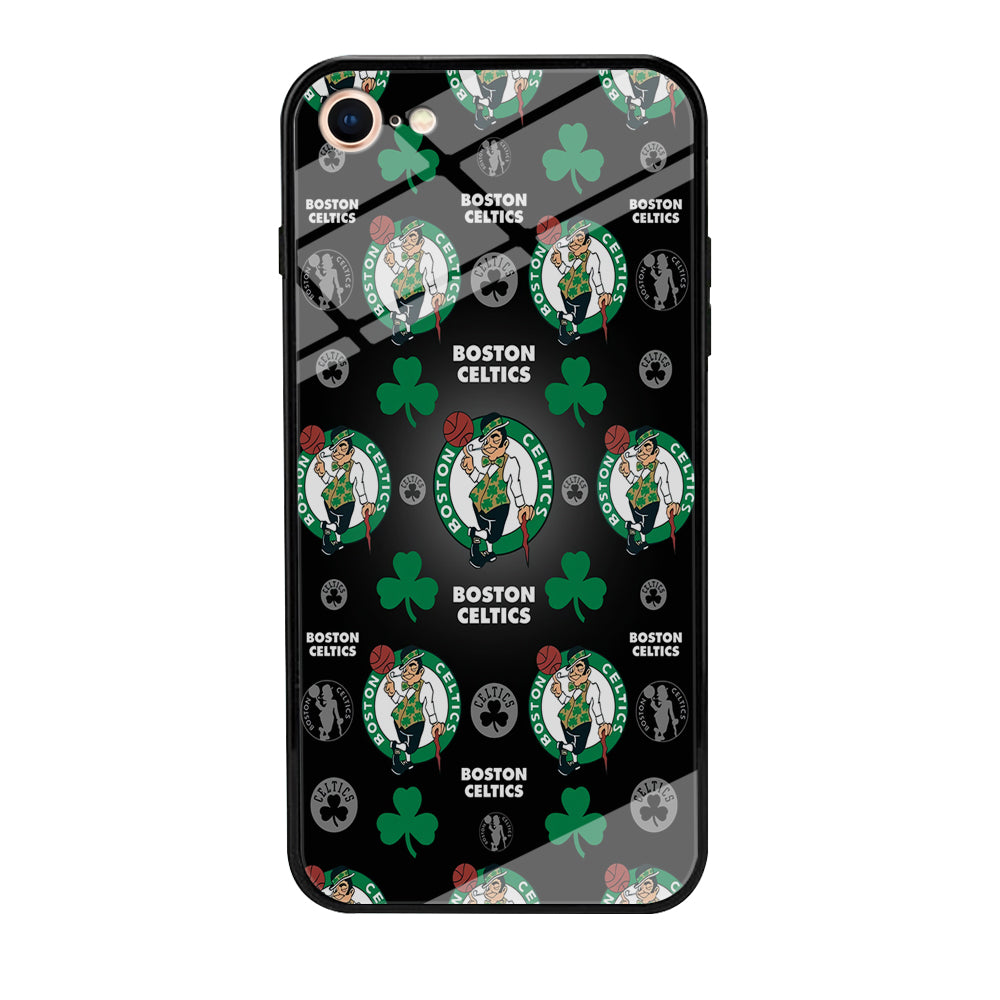 NBA Boston Celtic Basketball 001 iPhone 7 Case-Phone Case-Tempered Glass Case-Altracase
