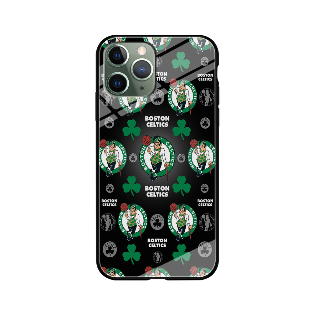 NBA Boston Celtic Basketball 001 iPhone 11 Pro Max Case-Phone Case-Tempered Glass Case-Altracase