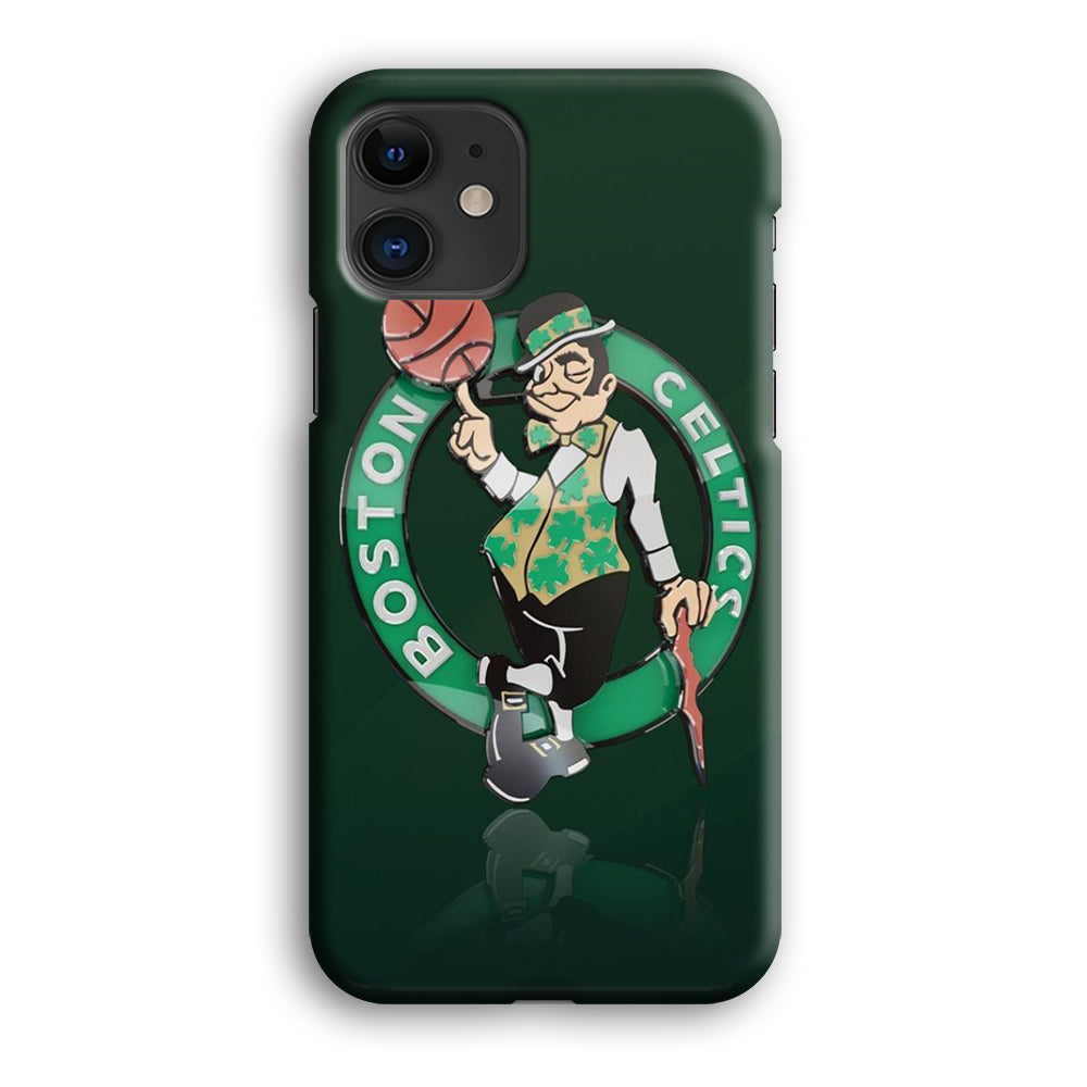 NBA Boston Celtic Basketball 002 iPhone 12 Mini Case-Phone Case-3D Case-Altracase
