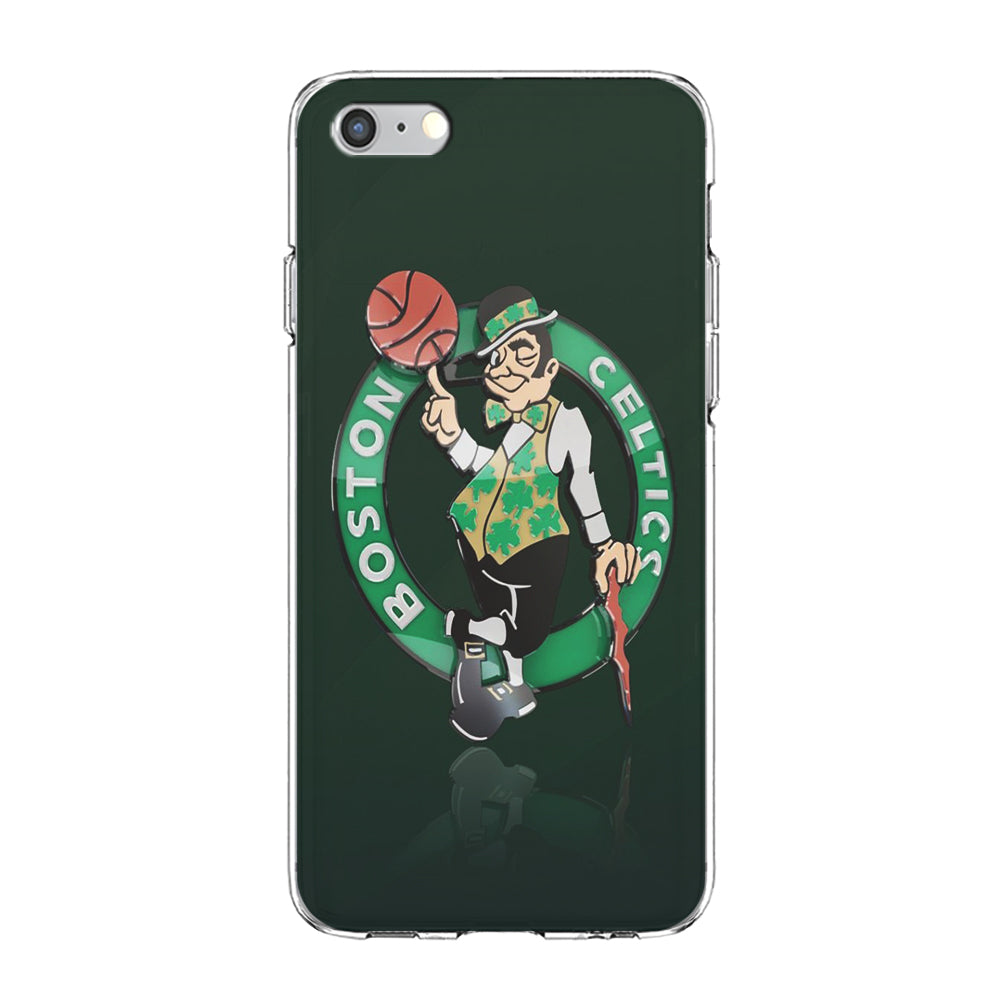 NBA Boston Celtic Basketball 002 iPhone 6 | 6s Case-Phone Case-Clear Soft Case-Altracase