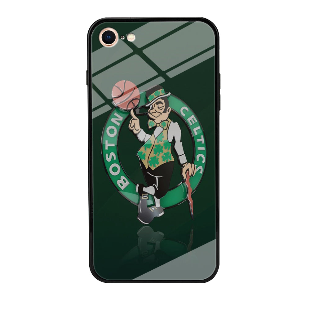 NBA Boston Celtic Basketball 002 iPhone 7 Case-Phone Case-Tempered Glass Case-Altracase