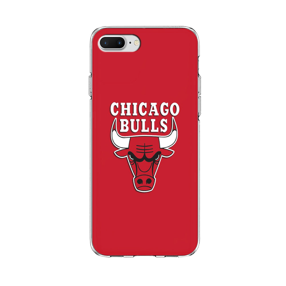 NBA Chicago Bulls Basketball 001 iPhone 8 Plus Case-Phone Case-Clear Soft Case-Altracase