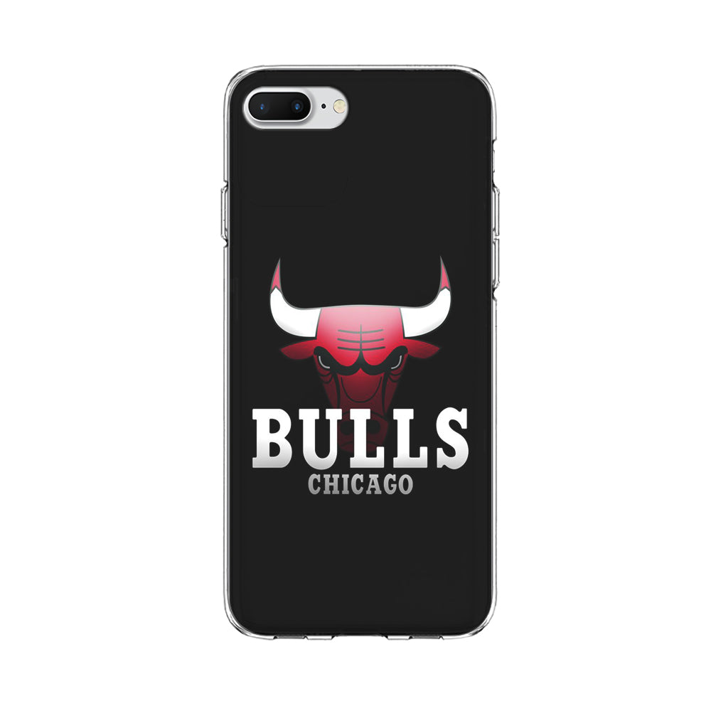NBA Chicago Bulls Basketball 002 iPhone 8 Plus Case-Phone Case-Clear Soft Case-Altracase