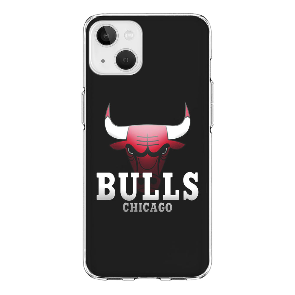 NBA Chicago Bulls Basketball 002 iPhone 13 Mini Case-Phone Case-Clear Soft Case-Altracase