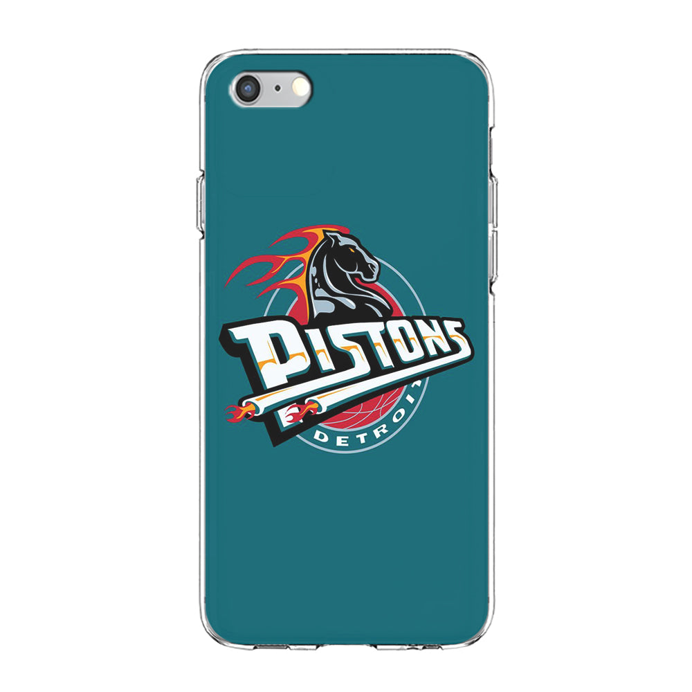 NBA Detroit Pistons Basketball 001 iPhone 6 | 6s Case-Phone Case-Clear Soft Case-Altracase