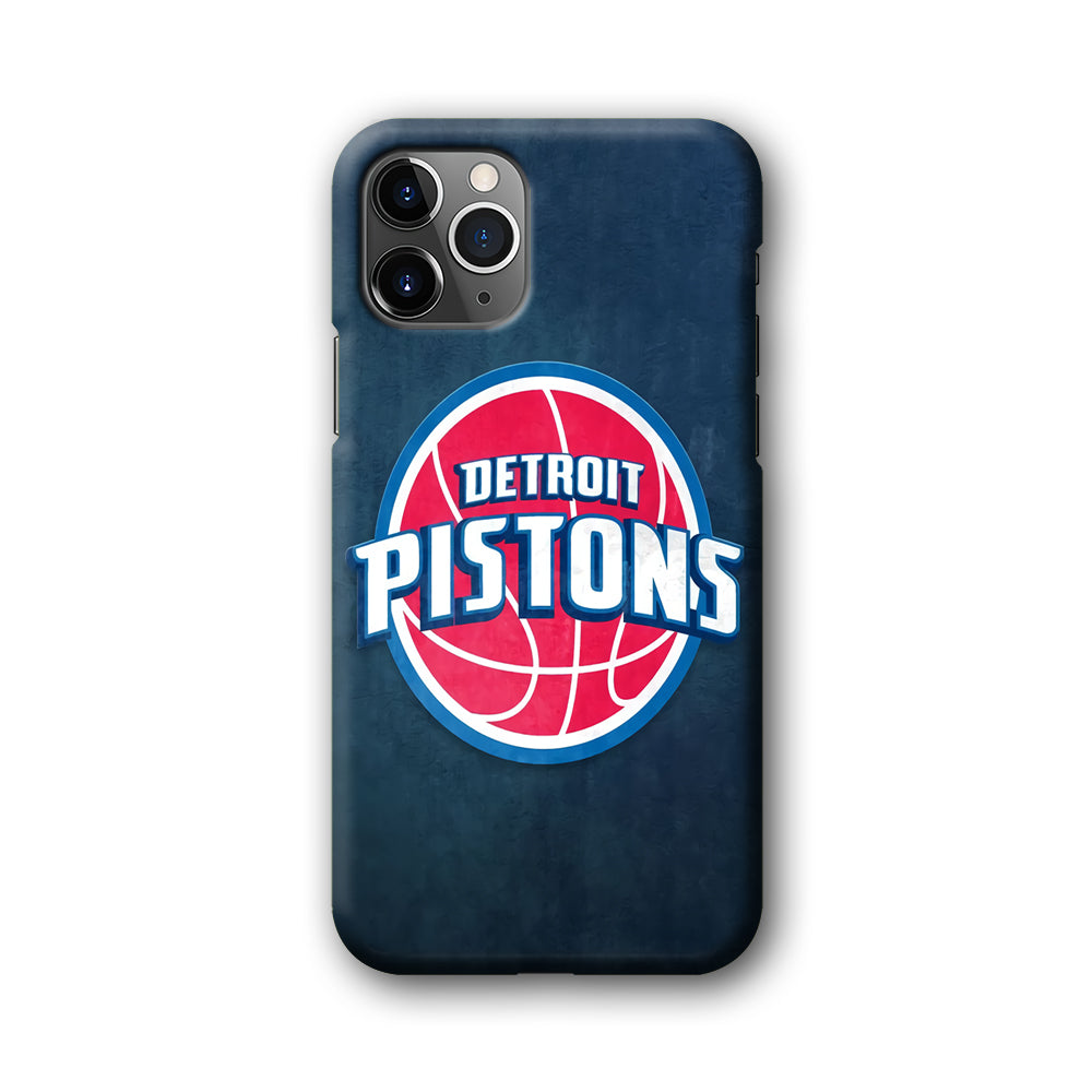 NBA Detroit Pistons Basketball 002 iPhone 11 Pro Max Case-Phone Case-3D Case-Altracase