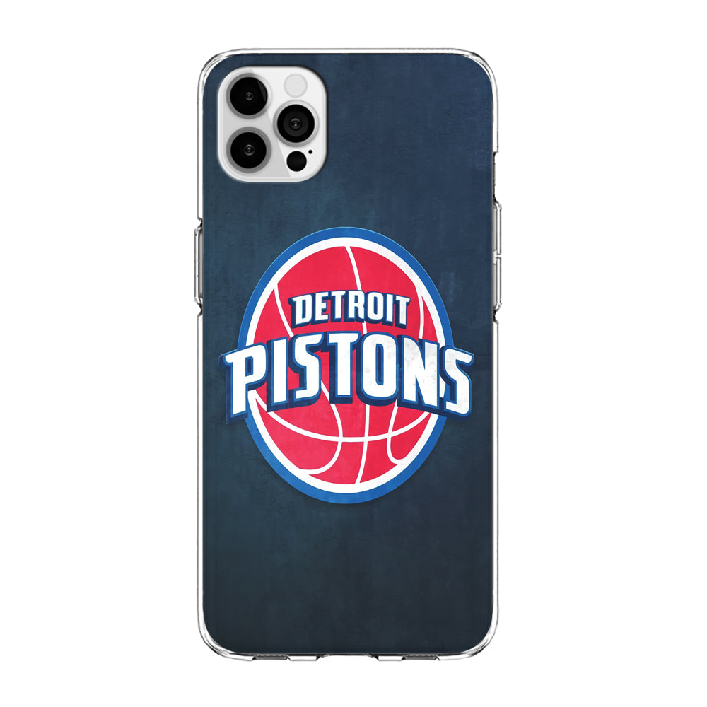 NBA Detroit Pistons Basketball 002 iPhone 13 Pro Case-Phone Case-Clear Soft Case-Altracase
