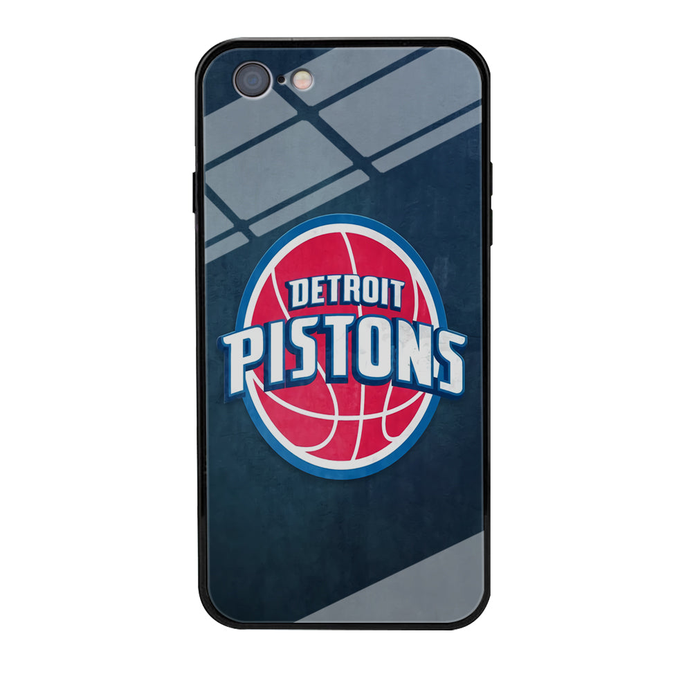 NBA Detroit Pistons Basketball 002 iPhone 6 | 6s Case-Phone Case-Tempered Glass Case-Altracase