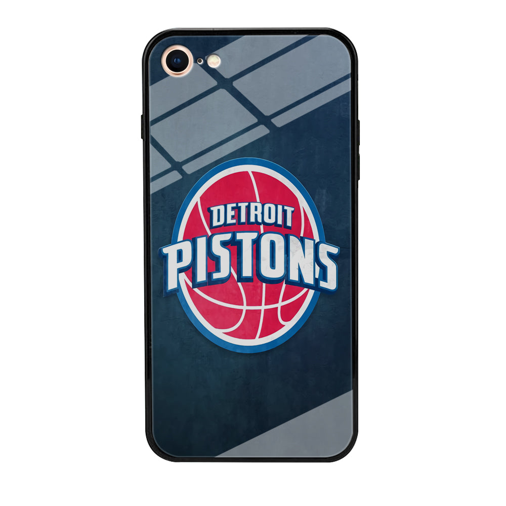 NBA Detroit Pistons Basketball 002 iPhone 7 Case-Phone Case-Tempered Glass Case-Altracase
