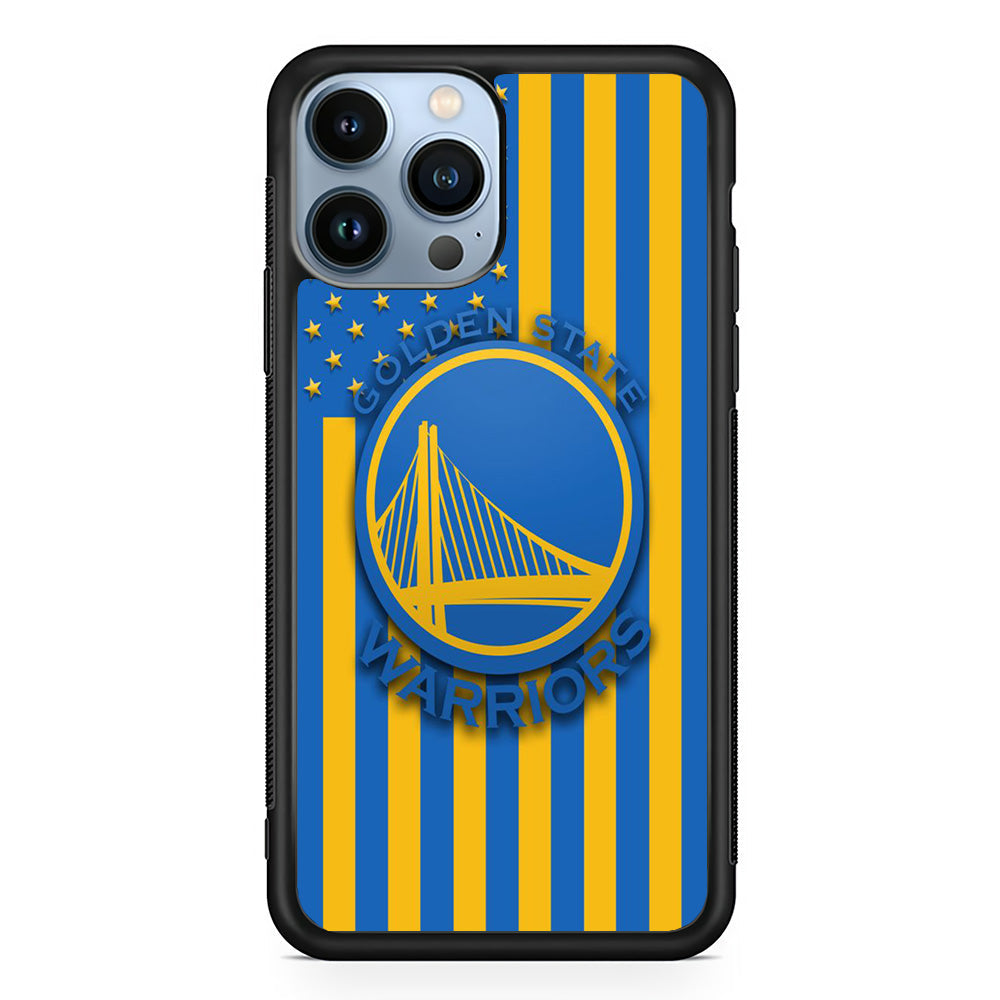 NBA Golden State Warriors Basketball 001 iPhone 13 Pro Case-Phone Case-Rubber Black (2D Case)-Altracase