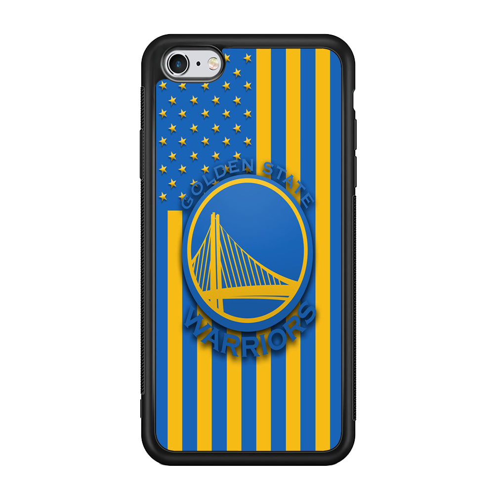 NBA Golden State Warriors Basketball 001 iPhone 6 | 6s Case-Phone Case-Rubber Black (2D Case)-Altracase