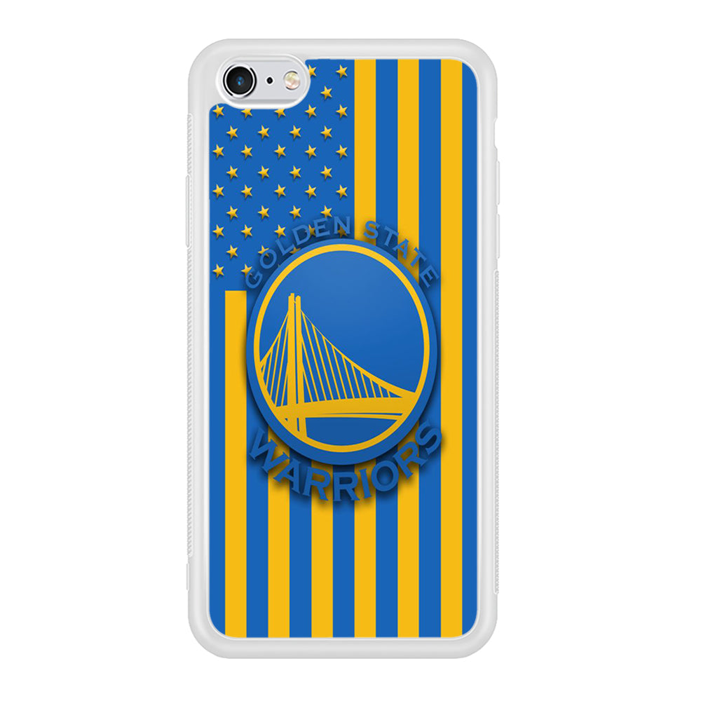 NBA Golden State Warriors Basketball 001 iPhone 6 | 6s Case-Phone Case-Rubber White (2D Case)-Altracase